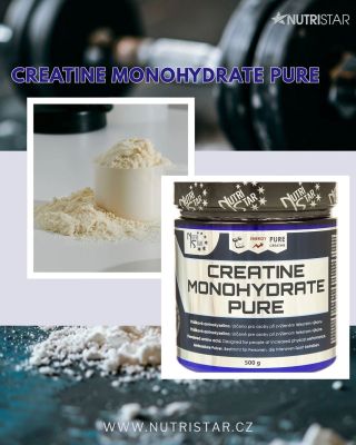 💥 CREATINE MONOHYDRATE PURE 💥 Chceš víc síly, výkonu a rychlejší regeneraci? 🎯 Sáhni po osvědčené klasice – 100% čistý...
