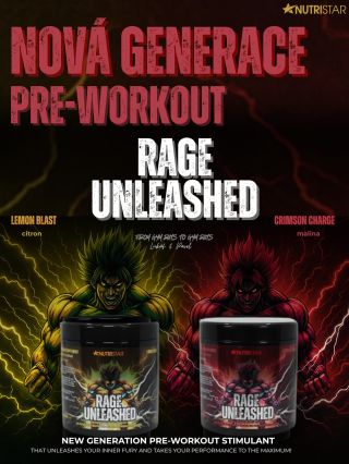 💥 Představujeme vám absolutní novinku! Nová generace pre-workout RAGE UNLEASHED by Lukáš & Pavel je tady!...