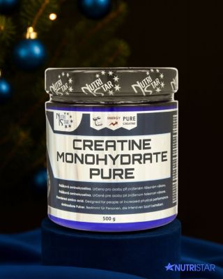 Vánoce jsou o radosti 💙 a my jsme ji schovali do modré dózy 🎁 Creatine Monohydrate Pure je ideální dárek pro každého ! 🫂...